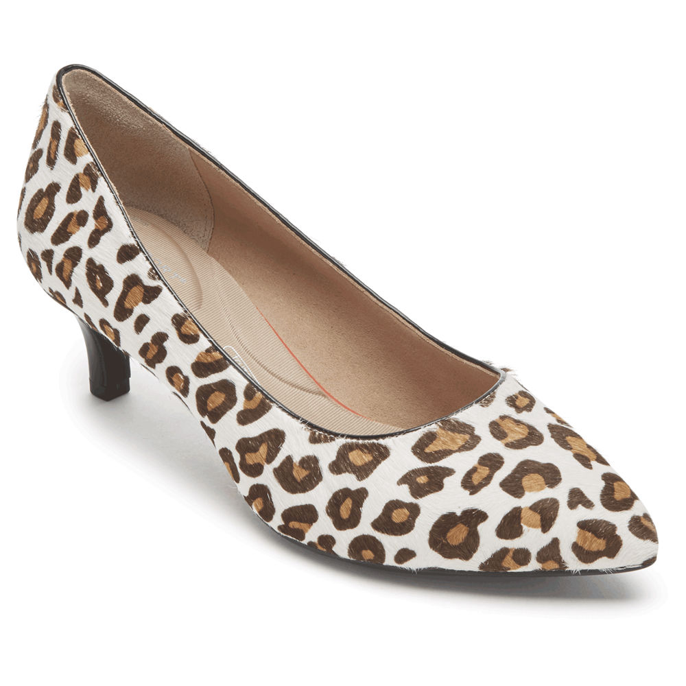 Rockport Womens Total Motion Kalila - Pumps Leopard - JYK815960